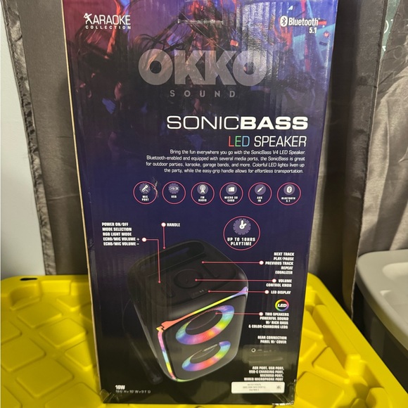 Okko LED Speaker with 10-Hour Playtime - Picture 4 of 4